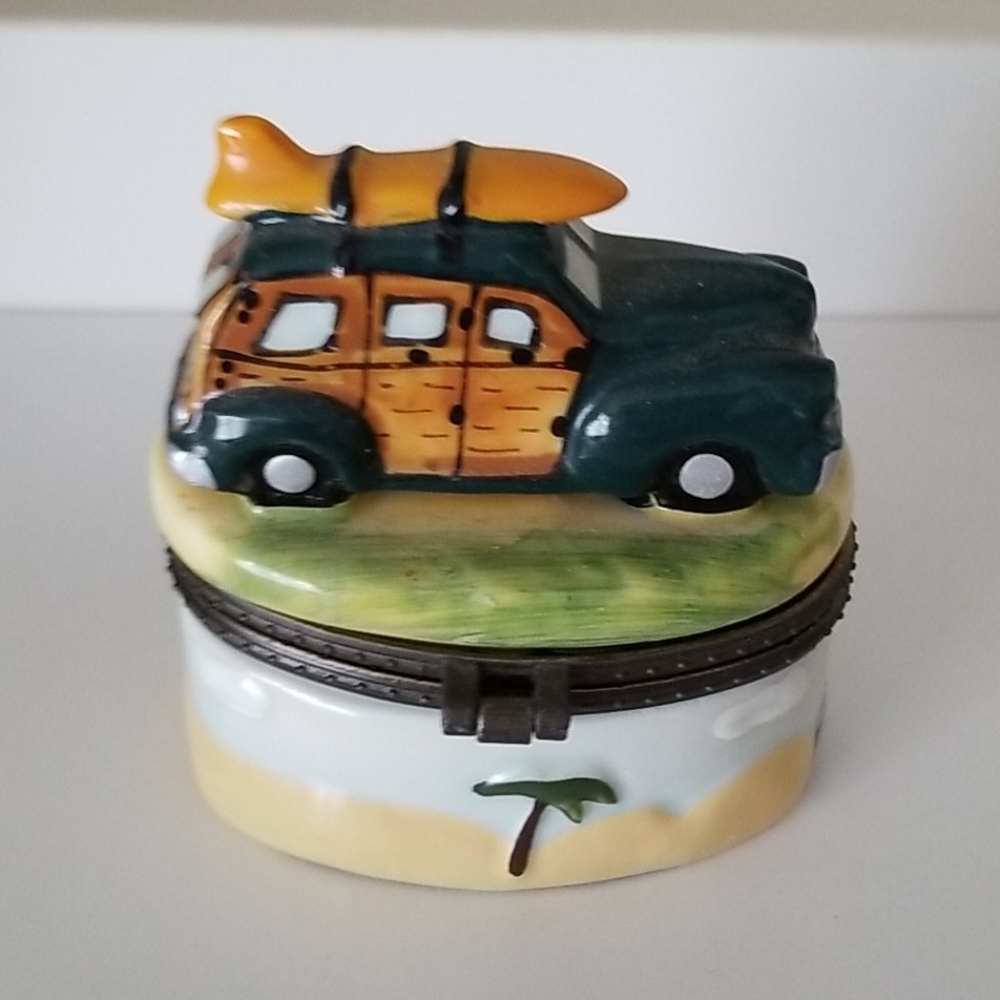 Hawaii Coastal Cruiser Woody Surfer Wagon Ceramic - Picture 10 of 13